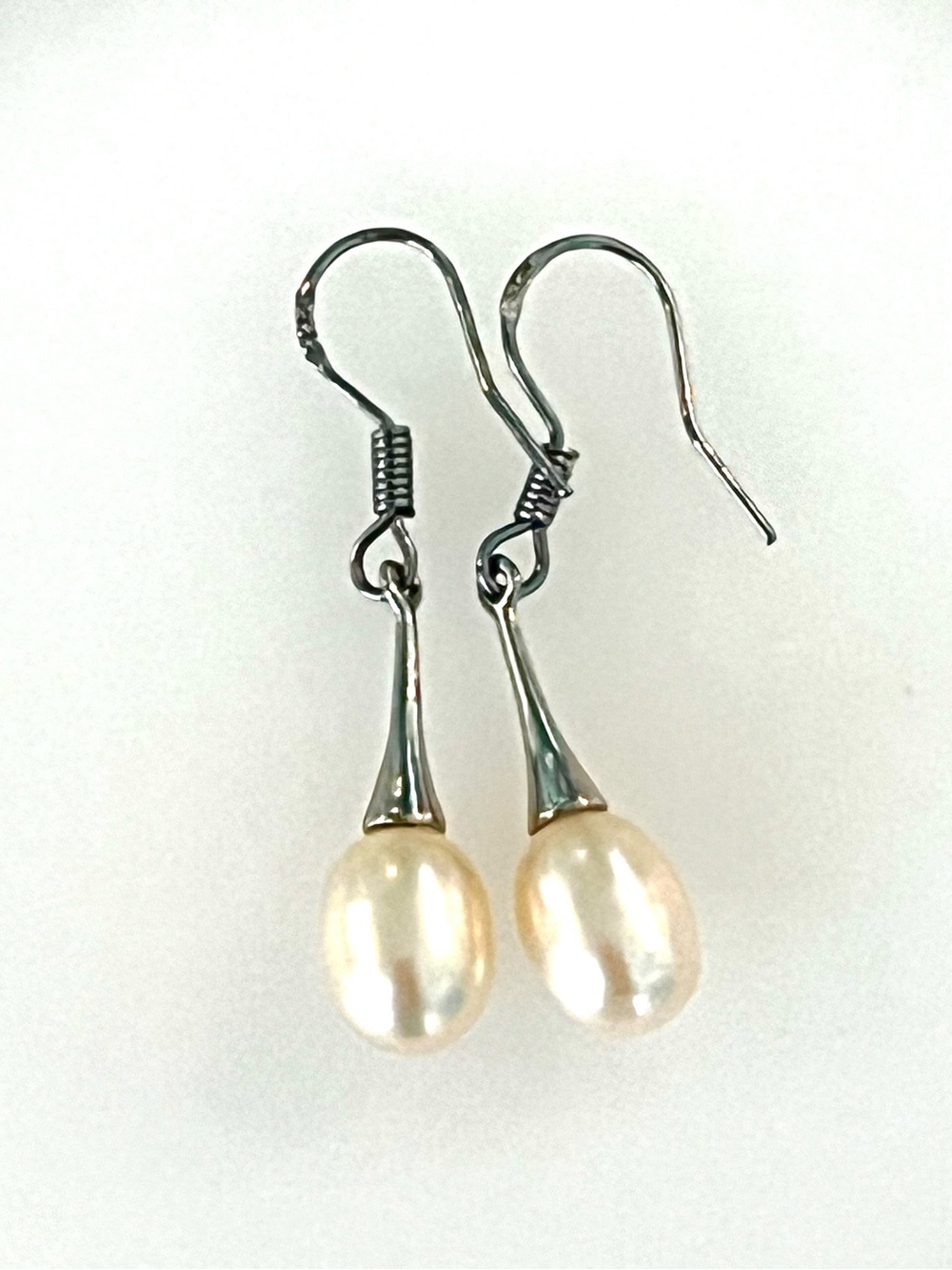 Freshwater Pearl 14KGP Drop Earrings - Picture 2 of 5
